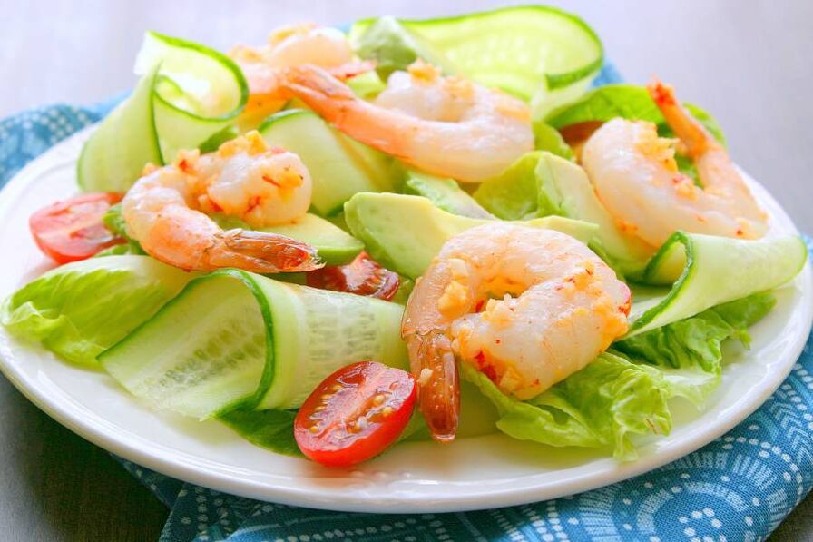 to increase the potency of shrimp salad