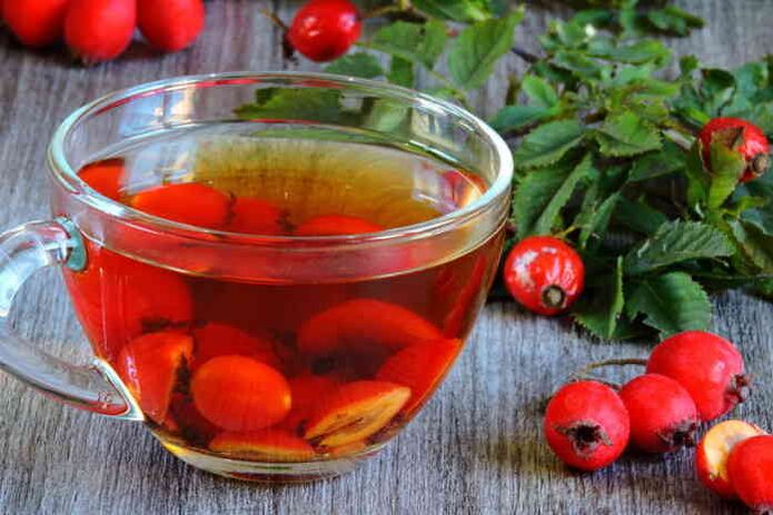 The use of decoction of wild rose and hawthorn will have a positive effect on potency